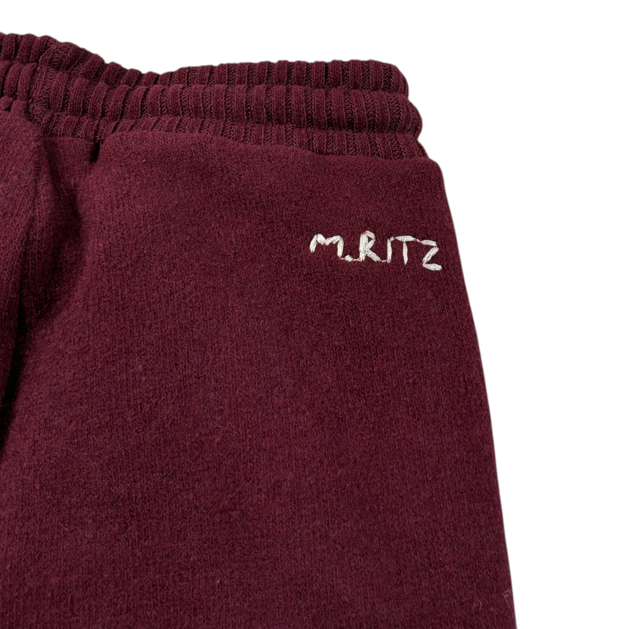 Manuel Ritz Pantalone tinta unita con Elastico In Vita Bordeaux per Neonato MR3235 BORDEAUX MANUEL RITZ 
