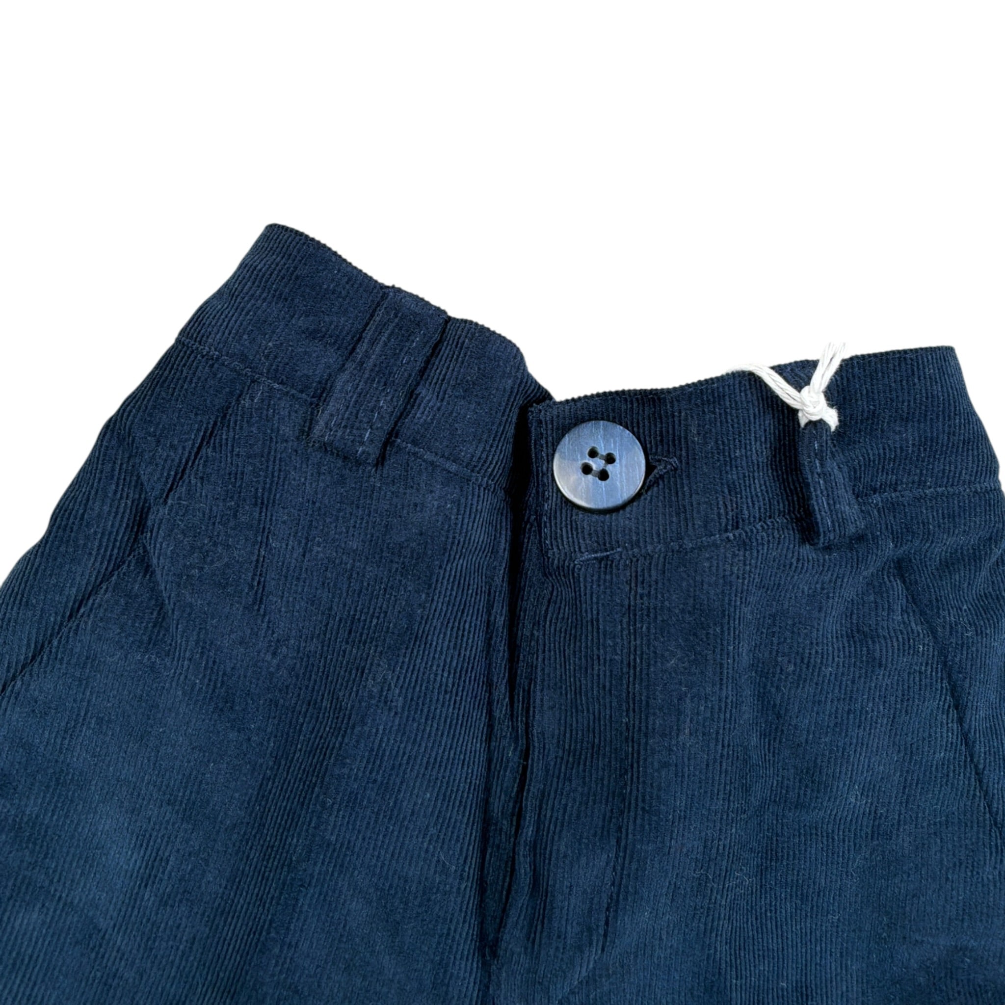 Manuell & Frank Pantalone tinta unita con Elastico In Vita Blu per Neonato MF1270I BLU MANUELL & FRANK 