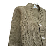 Manuell & Frank Cardigan tinta unita Beige per Neonato MF4448I BEIGE MANUELL & FRANK 