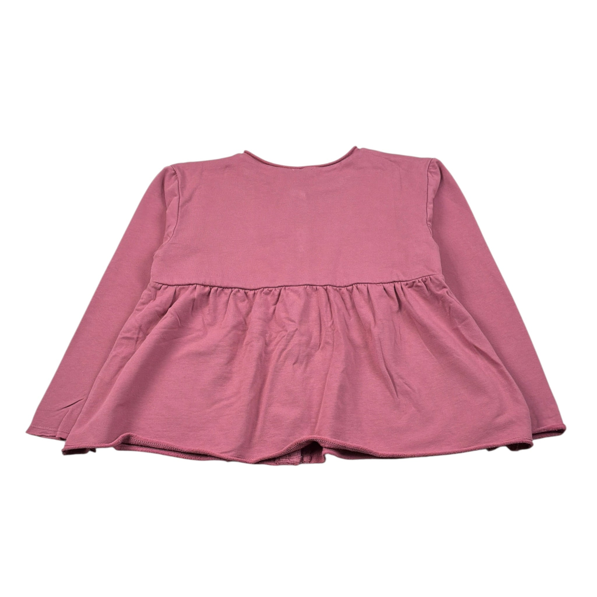Mapero Cardigan tinta unita Rosa per Bambina M30333 ROSA MAPERO 