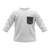 Mapero' Shirt tinta unita con Taschino Bianco per Neonato M32170 BIANCO MAPERO' 