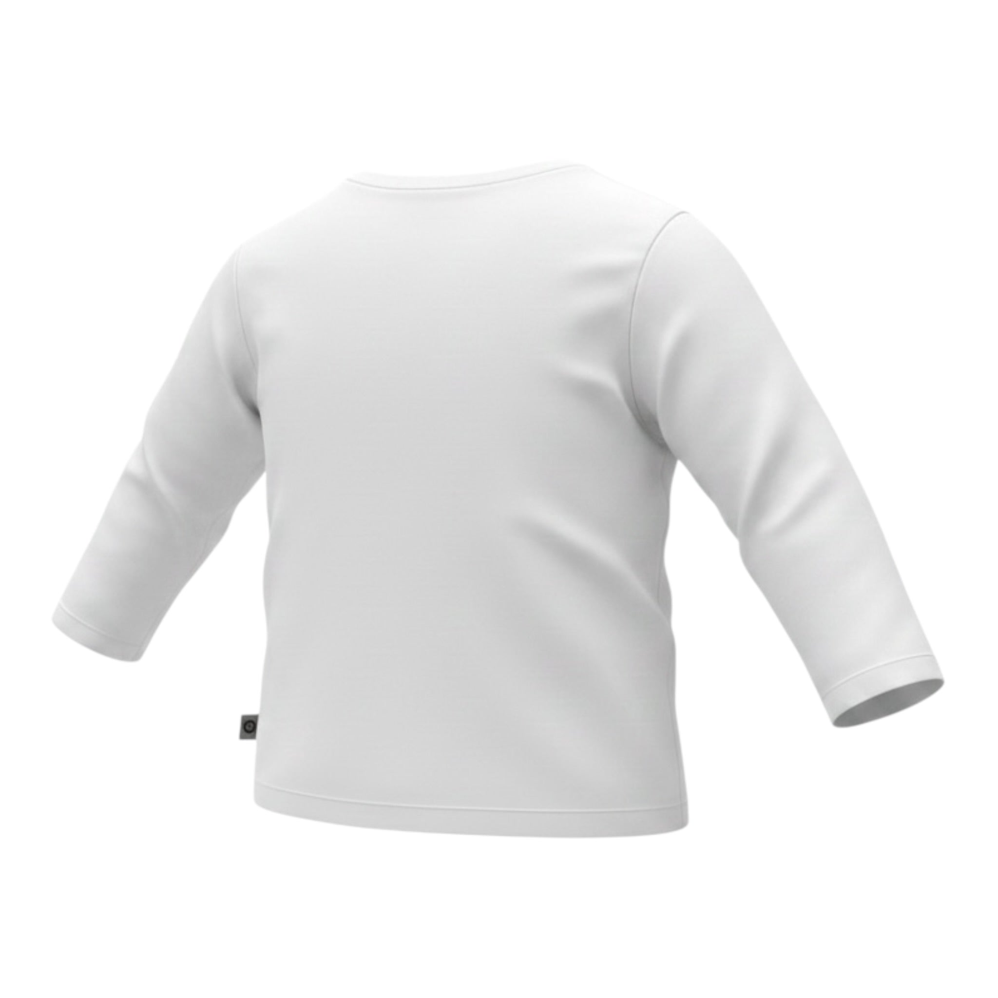 Mapero' Shirt tinta unita con Stampa Bianco per Neonato M32174N BIANCO MAPERO' 