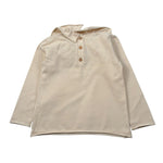 Mapero' Maglia tinta unita con Colletto Beige per Bambina M32177J BEIGE MAPERO' 