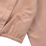 Mapero' Felpa tinta unita Crop con Zip Rosa per Bambina M32313 ROSA MAPERO' 