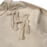 Mapero' Maglia Tint Unita con Fiocco Beige per Neonata M32314 BEIGE MAPERO' 
