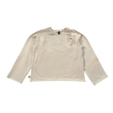 Mapero' Maglia Tint Unita con Fiocco Beige per Neonata M32314 BEIGE MAPERO' 