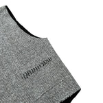 Mapero' Gilet tinta unita con Bottoni Grigio per Bambino M32352 GRIGIO MAPERO' 