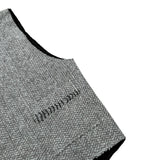 Mapero' Gilet tinta unita con Bottoni Grigio per Bambino M32352 GRIGIO MAPERO' 