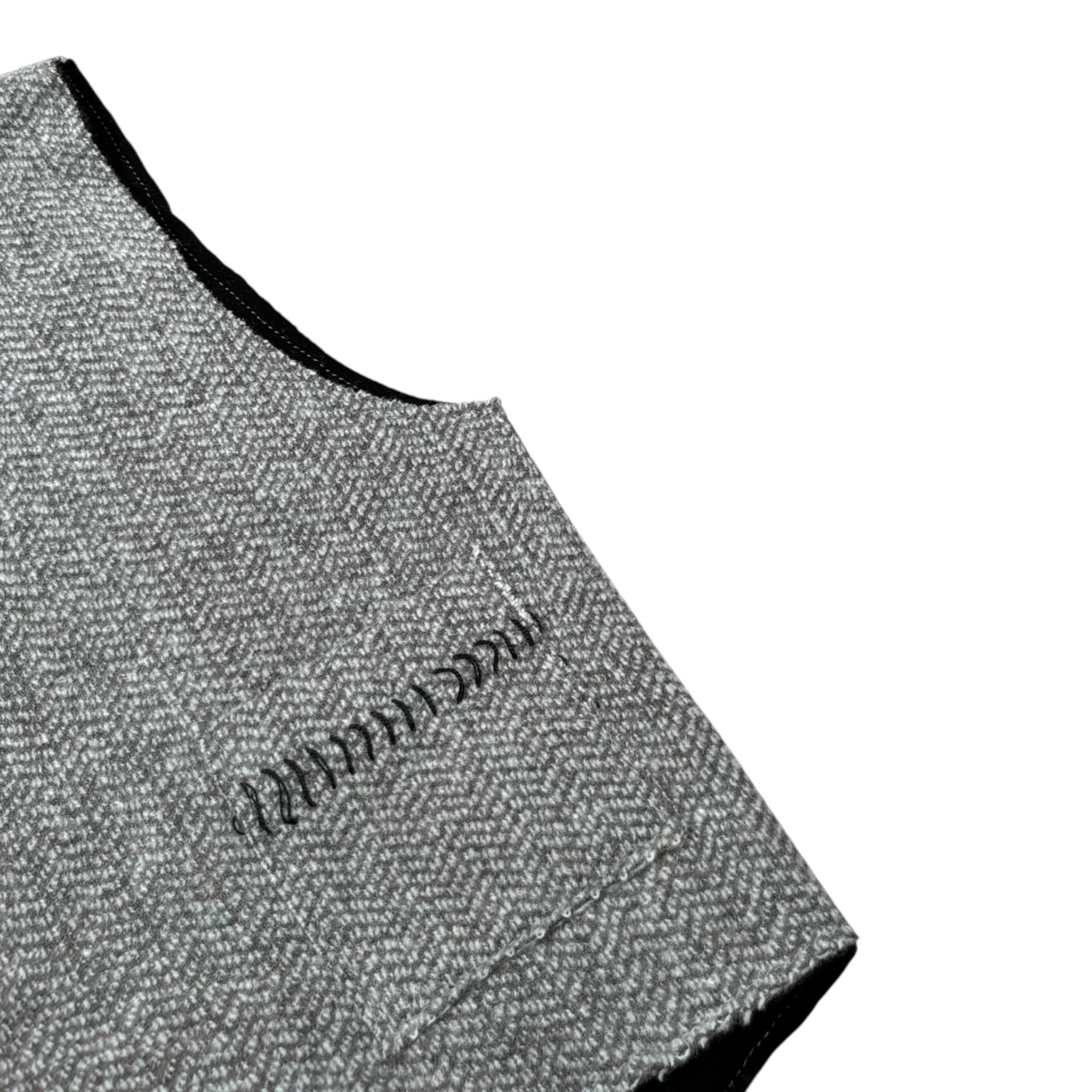 Mapero' Gilet tinta unita con Bottoni Grigio per Bambino M32352 GRIGIO MAPERO' 