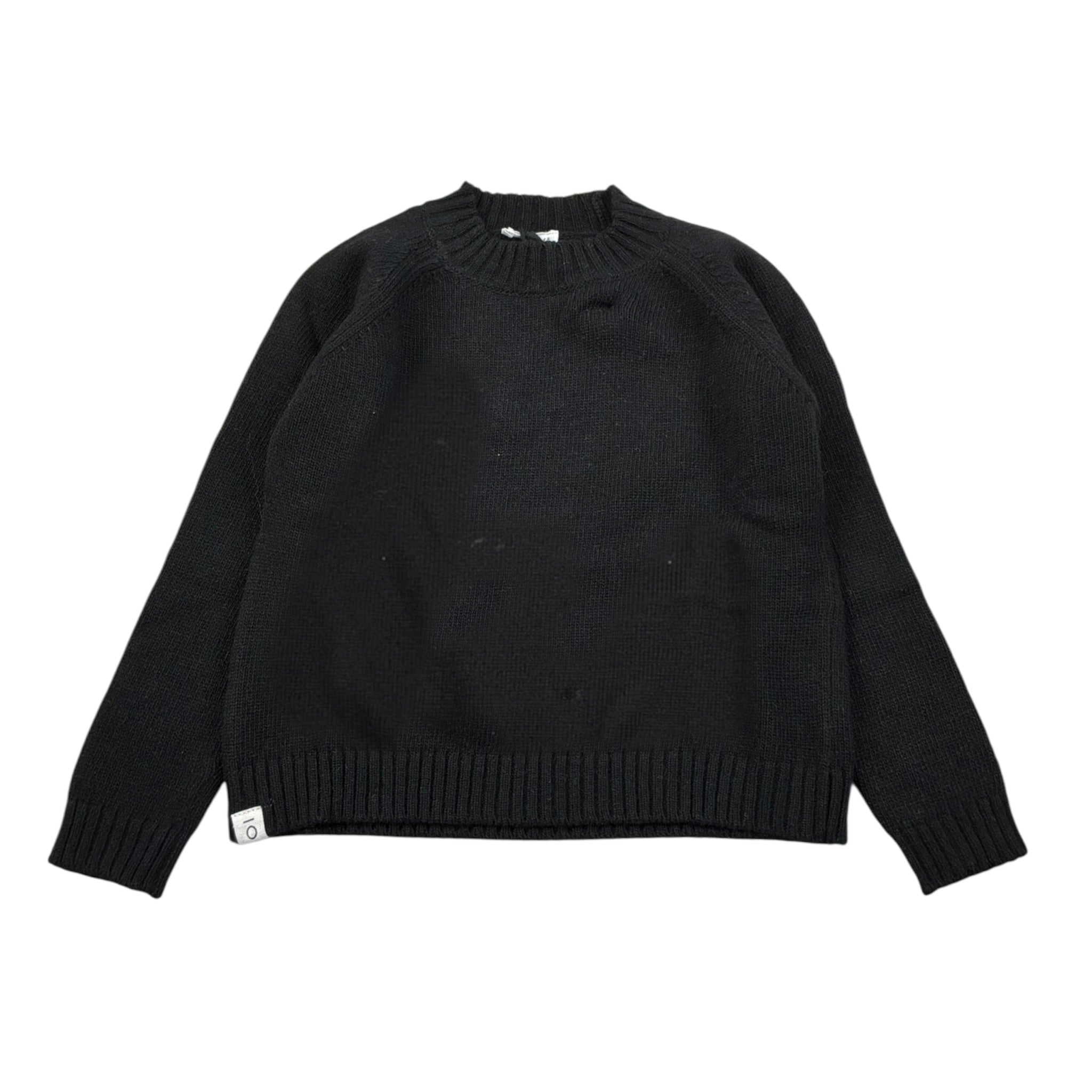 Mapero' Maglia tinta unita Girocollo Nero per Neonato M32365N NERO MAPERO' 