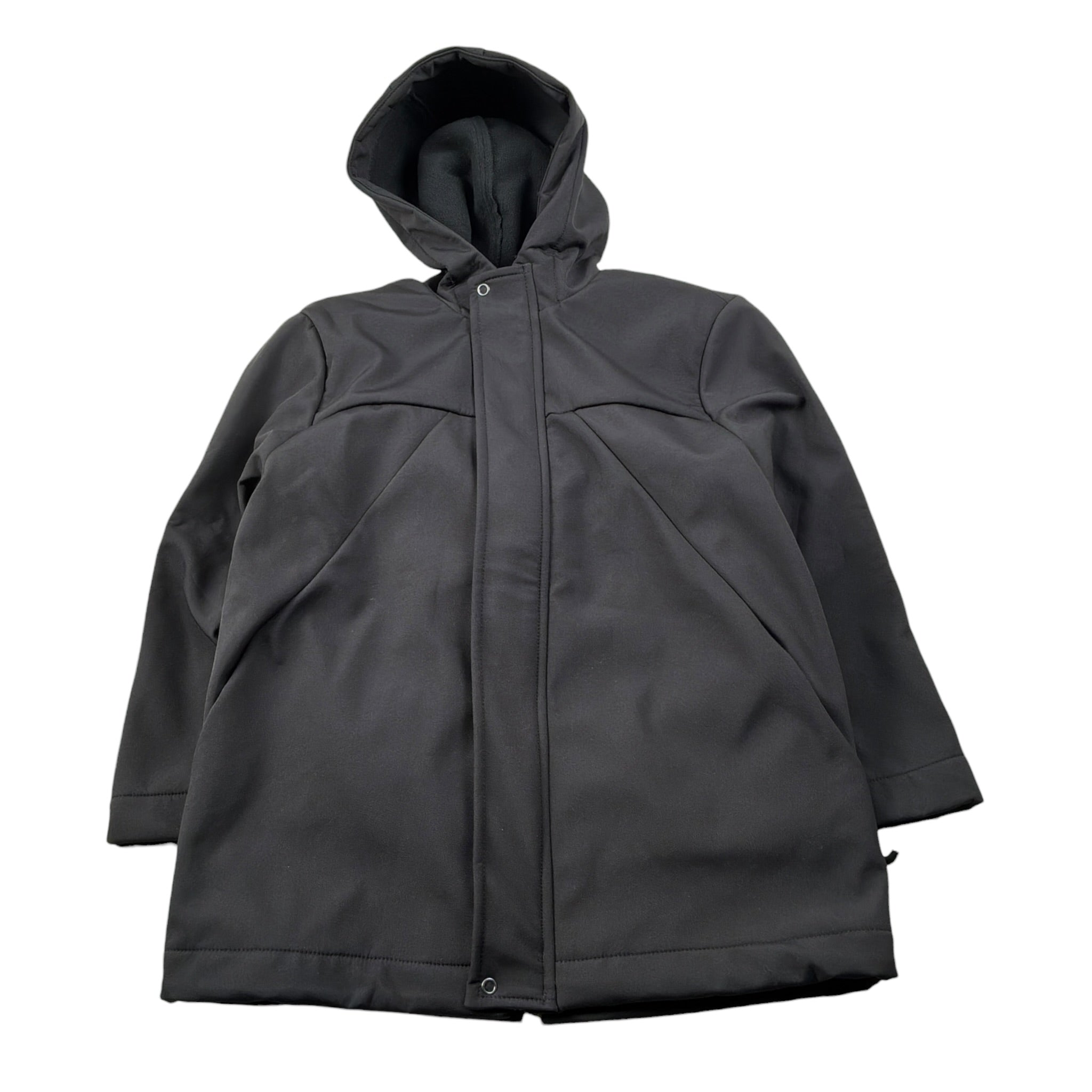 Mapero' Cappotto tinta unita con Cappuccio Nero per Bambino M32374 NERO MAPERO' 