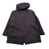 Mapero' Cappotto tinta unita con Cappuccio Nero per Bambino M32374 NERO MAPERO' 