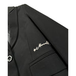 Marc Ellis Giacca tinta unita con Stampa Nero per Bambina JMJJK00199 NERO MARC ELLIS 