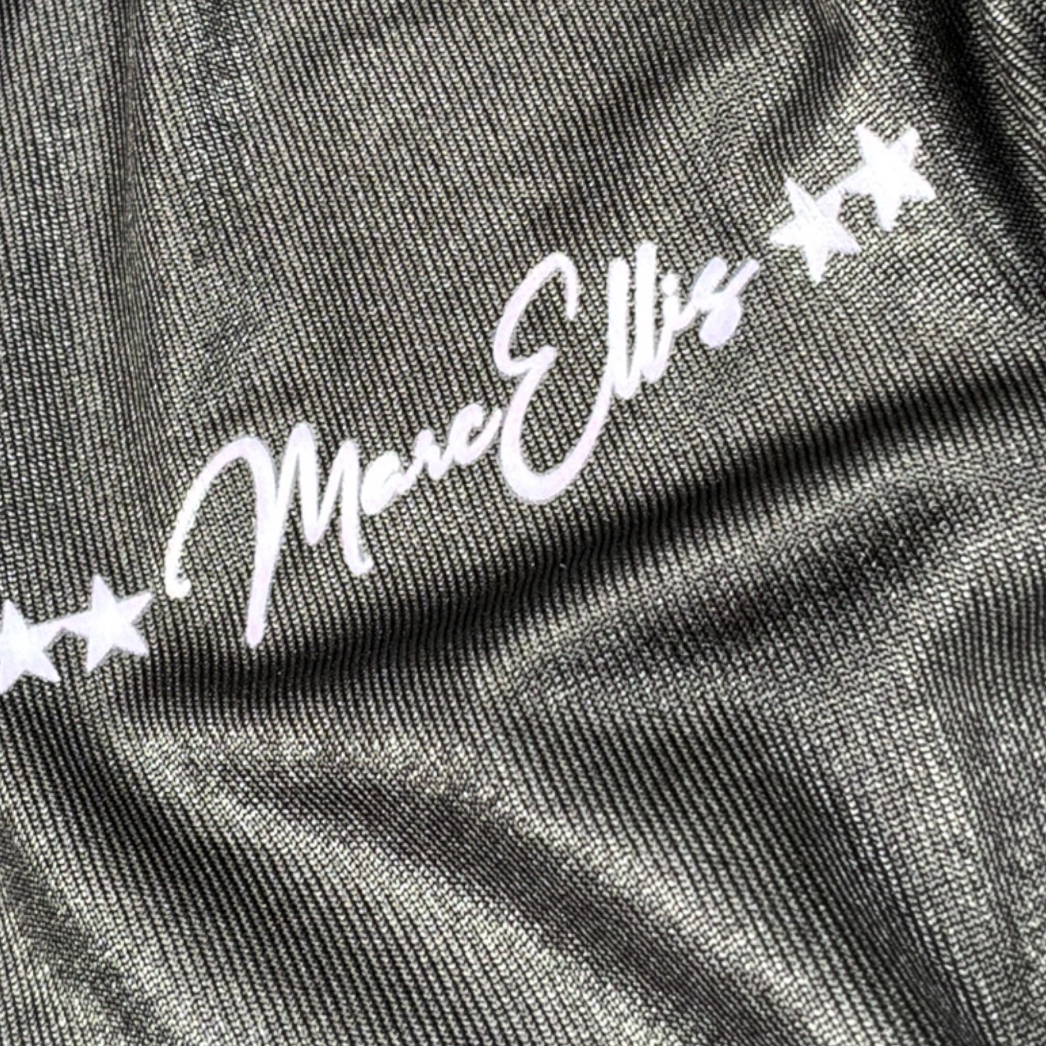 Marc Ellis Camicia tinta unita con Stampa Nero per Bambina JMJSH02187 NERO MARC ELLIS 