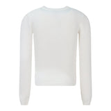 Marc Ellis Maglia Girocollo tinta unita con Stampe Bianco per Bambina JMJSW01913 BIANCO MARC ELLIS 