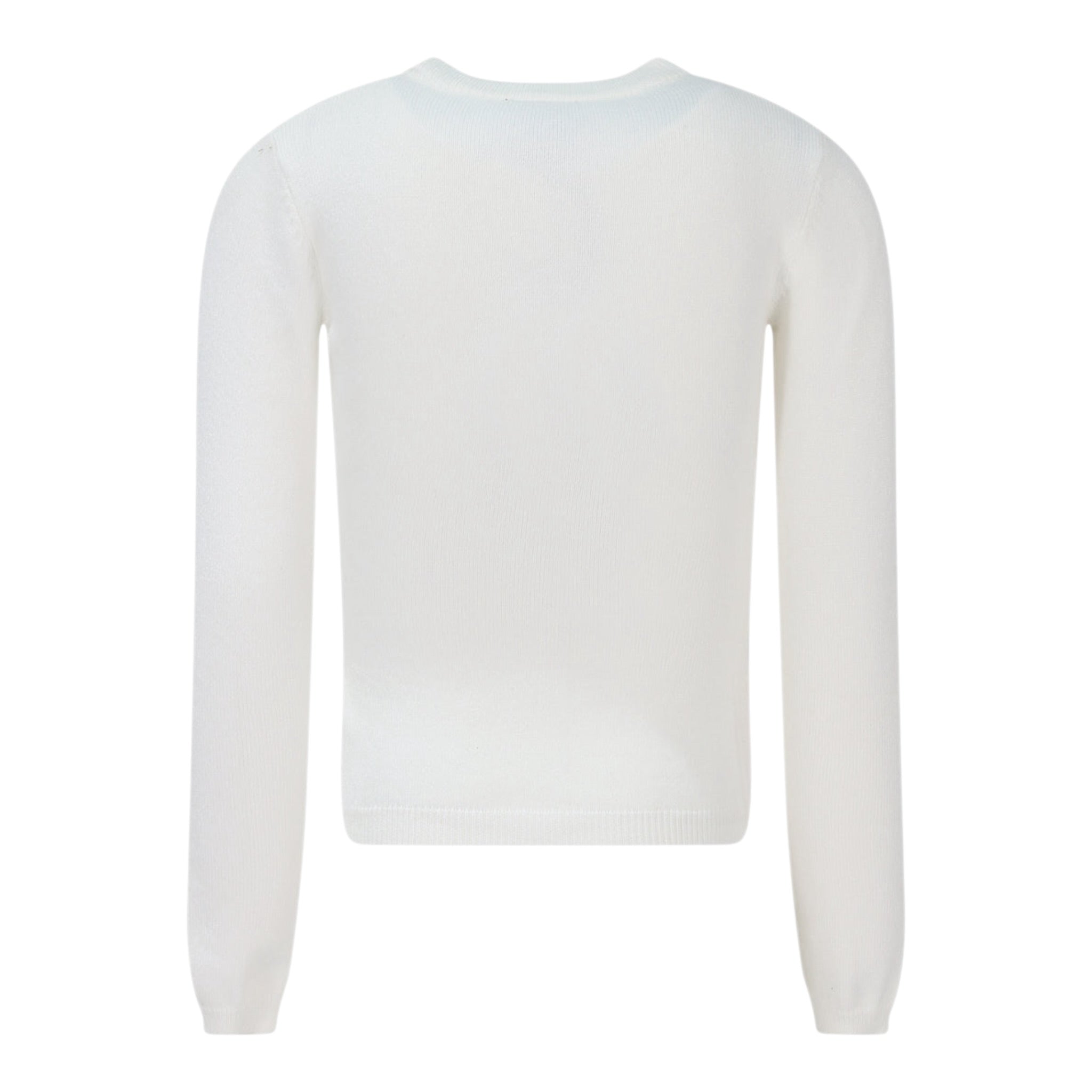 Marc Ellis Maglia Girocollo tinta unita con Stampe Bianco per Bambina JMJSW01913 BIANCO MARC ELLIS 