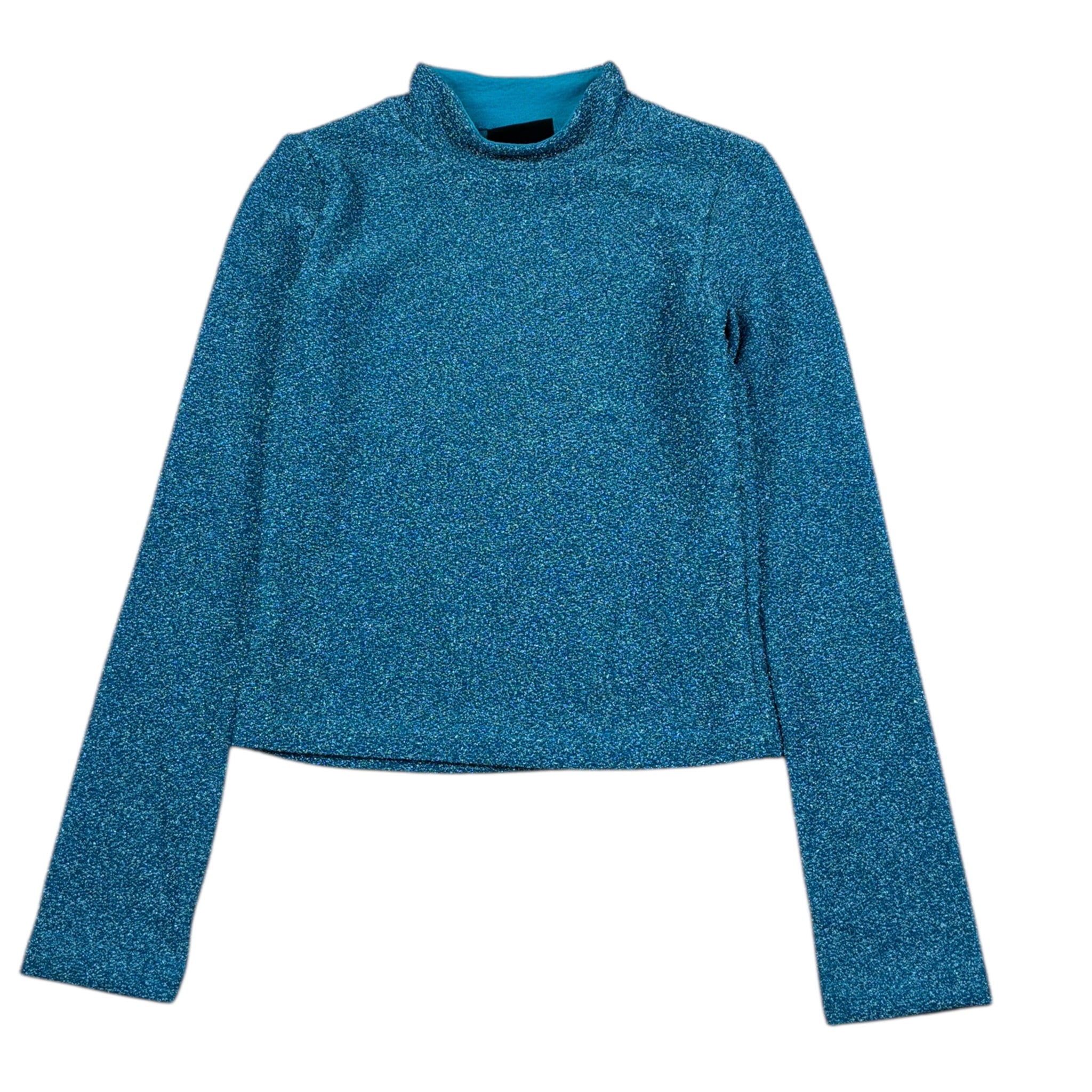 Marc Ellis Maglia Mezzo Collo tinta unita Verde Acqua per Bambina JMJTS00201 VERDE ACQUA MARC ELLIS 