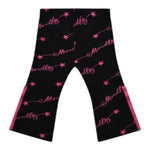 Marc Ellis Leggins tinta unita Logato Nero per Bambina JMNPT00182 NERO MARC ELLIS 