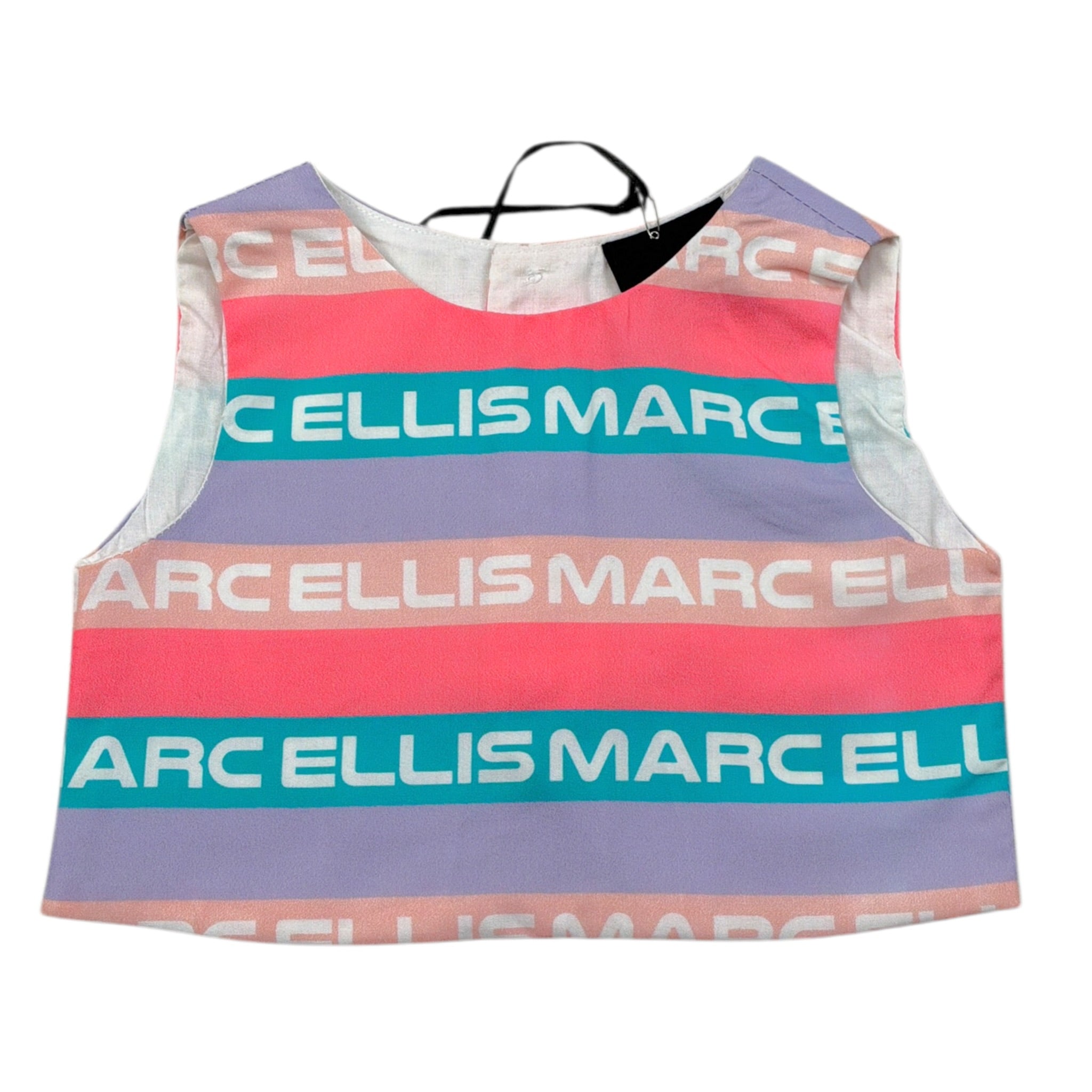 Marc Ellis Top Giromanica Tricolore con Logo Multicolor per Neonata JMNTP16771 MULTICOLOR MARC ELLIS 