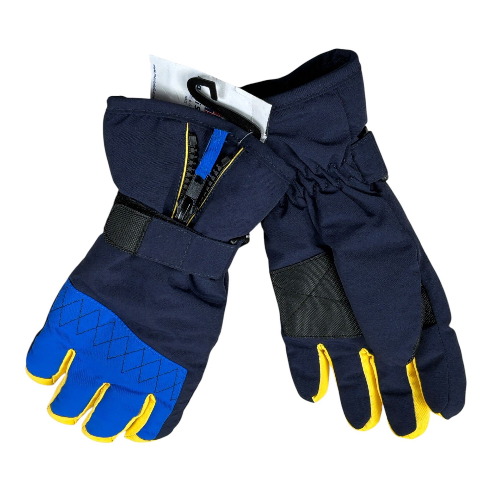Marini Silvano Guanti Neve tinta unita Blu per Bambino 06677918 BLU MARINI SILVANO 