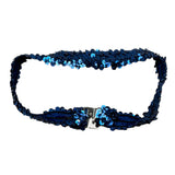 Mariuccia Cintura tinta unita con Paillettes Blu per Bambina C100 BLU MARIUCCIA 