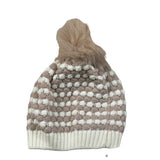 Marlu' Cappello tinta unita con Pon Pon Rosa per Neonata IB5571 ROSA MARLU' 