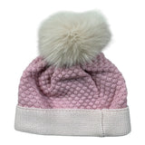 Marlu' Cappello tinta unita Rosa per Neonata IN5771F ROSA MARLU' 