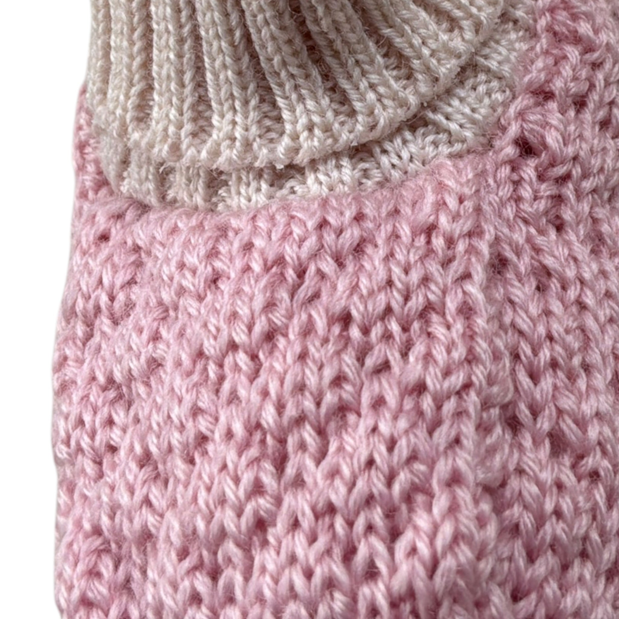 Marlu' Babbucce Bicolore Rosa per Neonata IN57SF ROSA MARLU' 