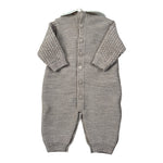 Marlu' Tutina tinta unita con Colletto Beige per Neonata IN6310 BEIGE MARLU' 