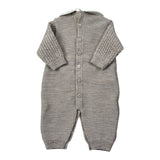 Marlu' Tutina tinta unita con Colletto Beige per Neonata IN6310 BEIGE MARLU' 
