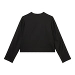 Marni Giacca tinta unita con Bottoni Nero per Bambina M01491 NERO MARNI 