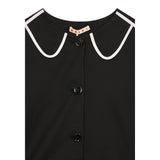 Marni Giacca tinta unita con Bottoni Nero per Bambina M01491 NERO MARNI 
