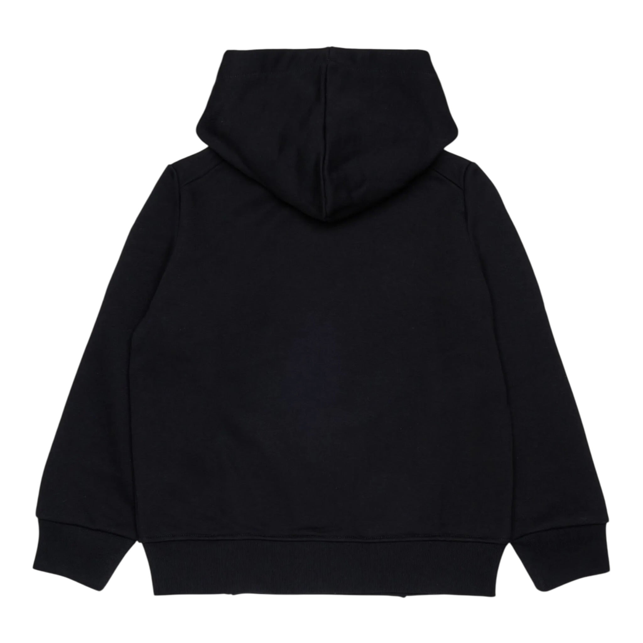 Marni Felpa Chiusa con Cappuccio tinta unita con Logo Nero per Bambina M01576 NERO MARNI 