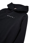 Marni Felpa Chiusa con Cappuccio tinta unita con Logo Nero per Bambina M01576 NERO MARNI 
