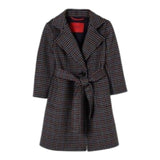 Max&Co. Cappotto tinta unita con Microfantasia Grigio per Bambina MX0001MX00G GRIGIO MAX&Co. 