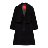 Max&Co. Cappotto tinta unita con Colletto Nero per Bambina MX0001MX052 NERO MAX&Co. 