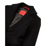 Max&Co. Cappotto tinta unita con Colletto Nero per Bambina MX0001MX052 NERO MAX&Co. 