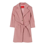 Max&Co. Cappotto tinta unita con Colletto Rosa per Bambina MX0001MX052 ROSA MAX&Co. 