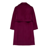 Max&Co. Cappotto tinta unita con Colletto Viola per Bambina MX0001MX052X VIOLA MAX&Co. 