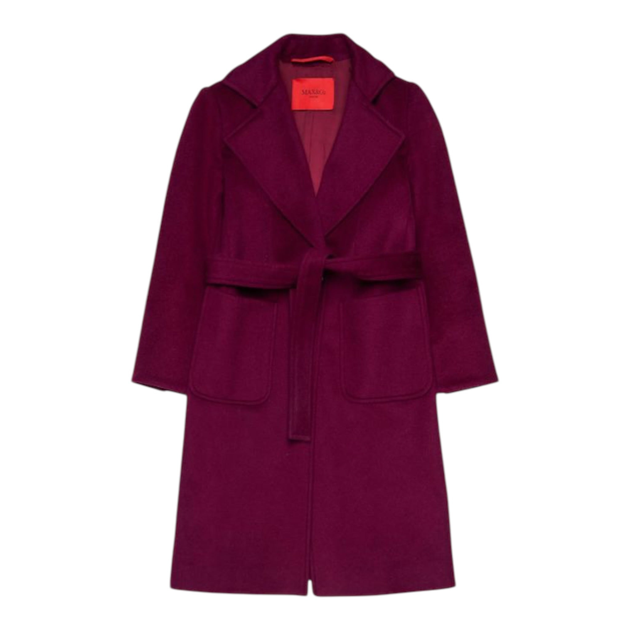 Max&Co. Cappotto tinta unita con Colletto Viola per Bambina MX0001MX052X VIOLA MAX&Co. 