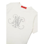 Max&Co. T-Shirt tinta unita con Stampa Bianco per Bambina MX0146 BIANCO MAX&Co. 