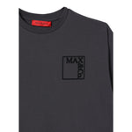 Max&Co. T-Shirt tinta unita con Stampa Grigio per Bambina MX0197 GRIGIO MAX&Co. 