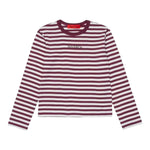 Max&Co. Shirt tinta unita con Stampa A Righe Bianco per Bambina MX0199 BIANCO MAX&Co. 