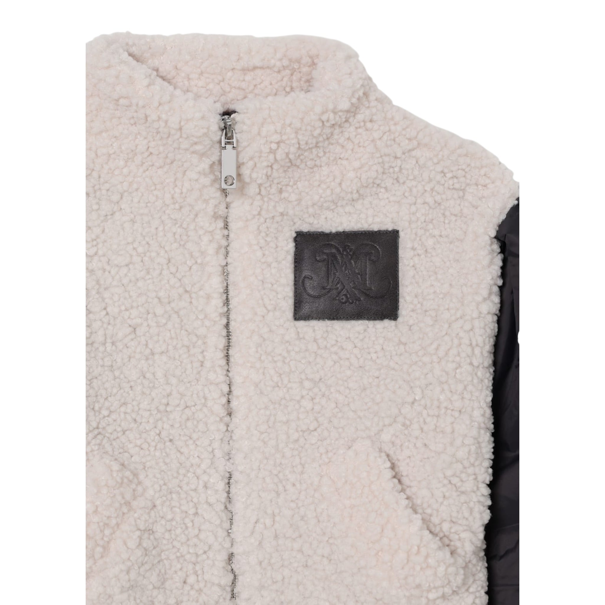 Max&Co. Giubbino Bicolore con Zip Panna per Bambino MX0223 PANNA MAX&Co. 