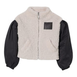 Max&Co. Giubbino Bicolore con Zip Panna per Bambino MX0223 PANNA MAX&Co. 