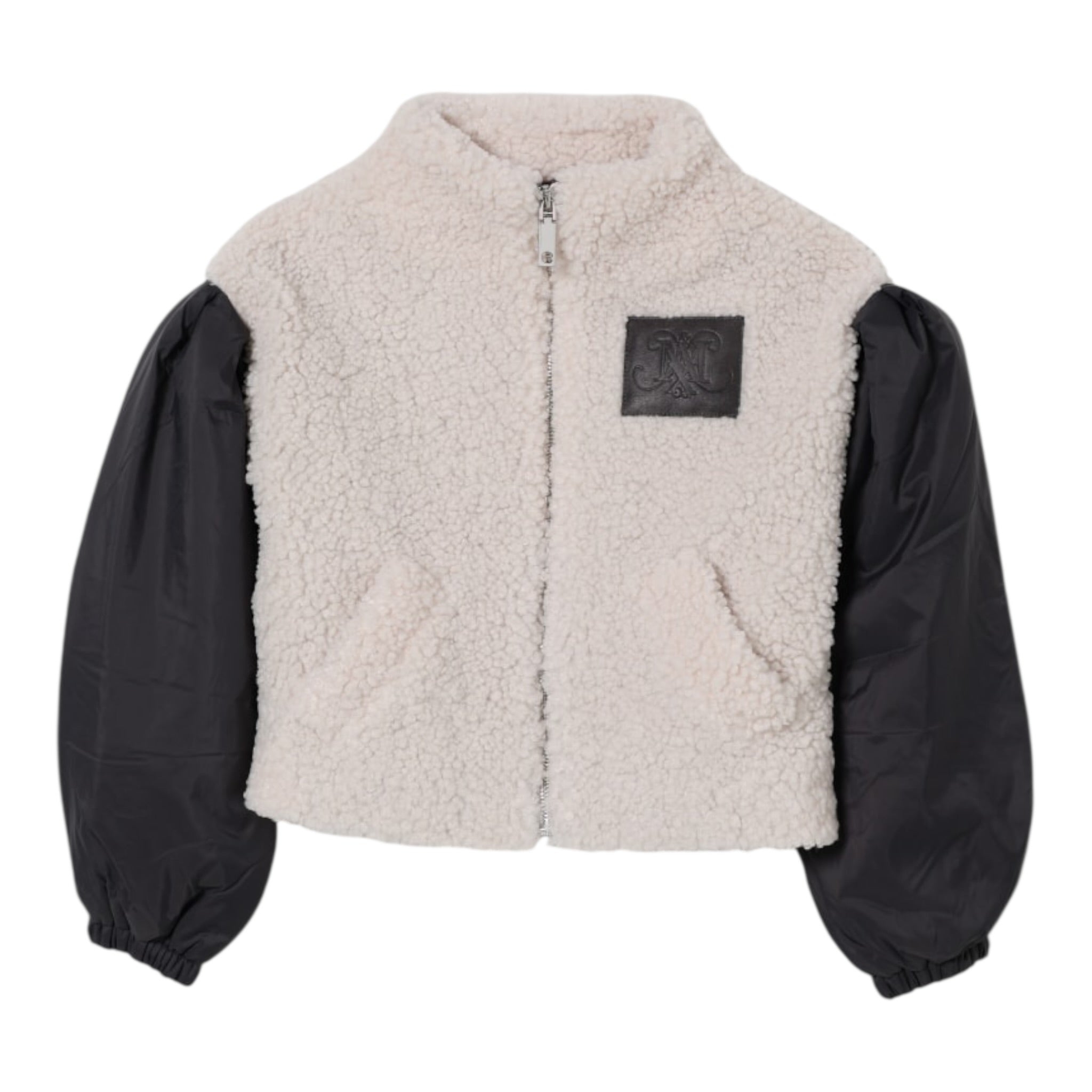 Max&Co. Giubbino Bicolore con Zip Panna per Bambino MX0223 PANNA MAX&Co. 