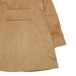Max&Co. Cappotto tinta unita con Zip Cammello per Bambina MX0230MX079 CAMMELLO MAX&Co. 