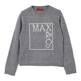 Max&Co. Maglia tinta unita con Stampa Grigio per Bambina MX0233X GRIGIO MAX&Co. 