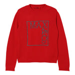 Max&Co. Maglia tinta unita con Stampa Rosso per Bambina MX0233X ROSSO MAX&Co. 