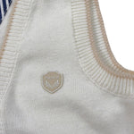 Mayoral Gilet tinta unita con Profili In Contrasto Panna per Neonato 1312 PANNA MAYORAL 